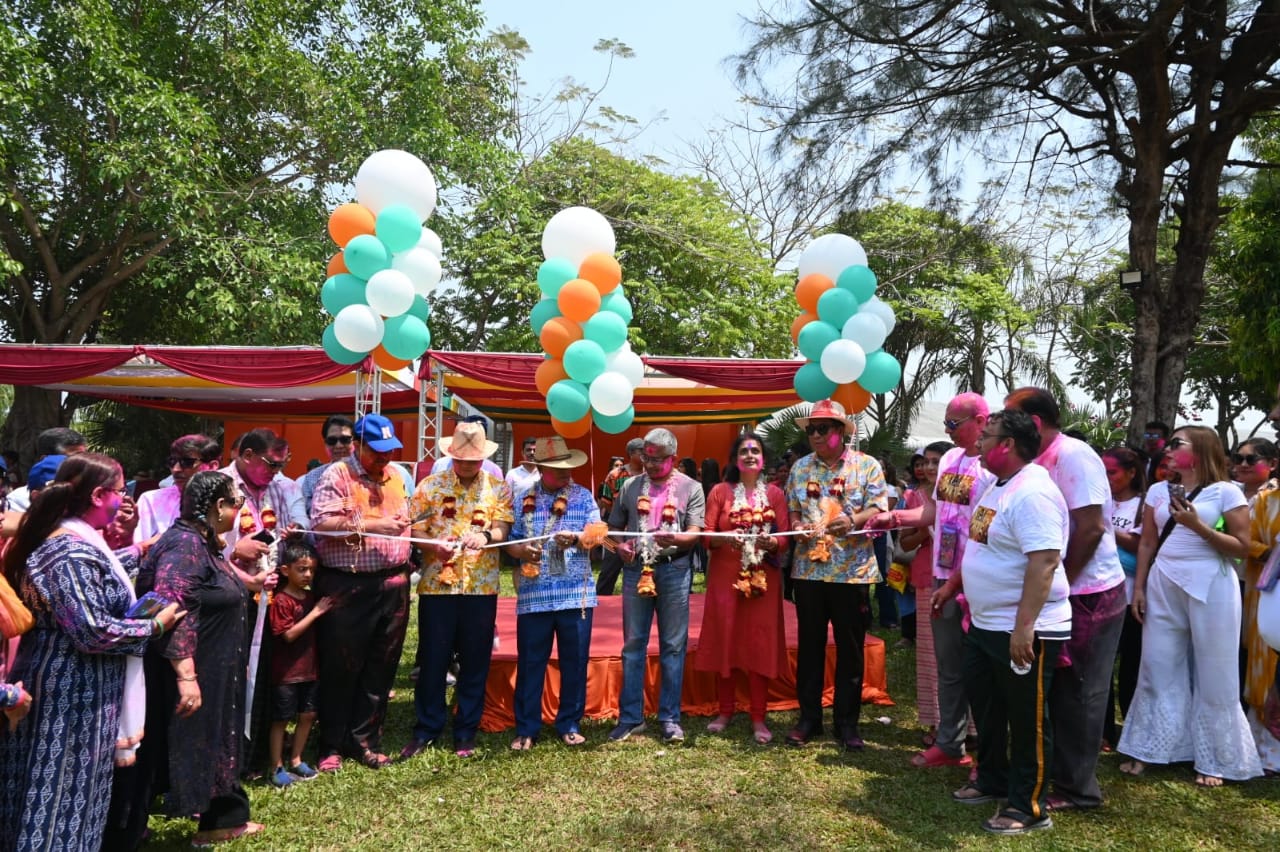  Holi Celebrations in Yangon