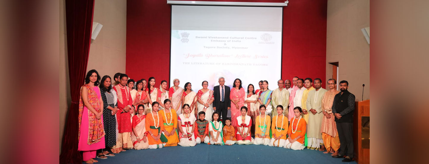  Embassy of India held the Inaugural lecture series "Jayatu Bharatam", in collaboration with Tagore Society on 23 May 2025