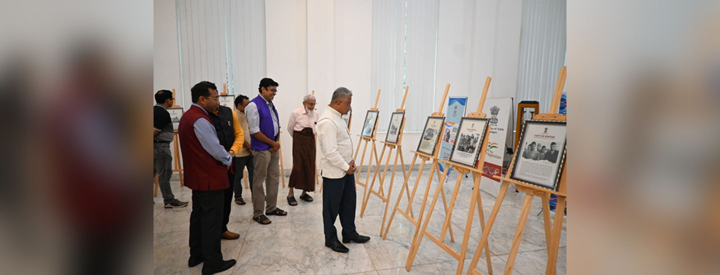  Exhibition on Partition Horror Remembrance Day at India Centre, Yangon on 14 August
2025